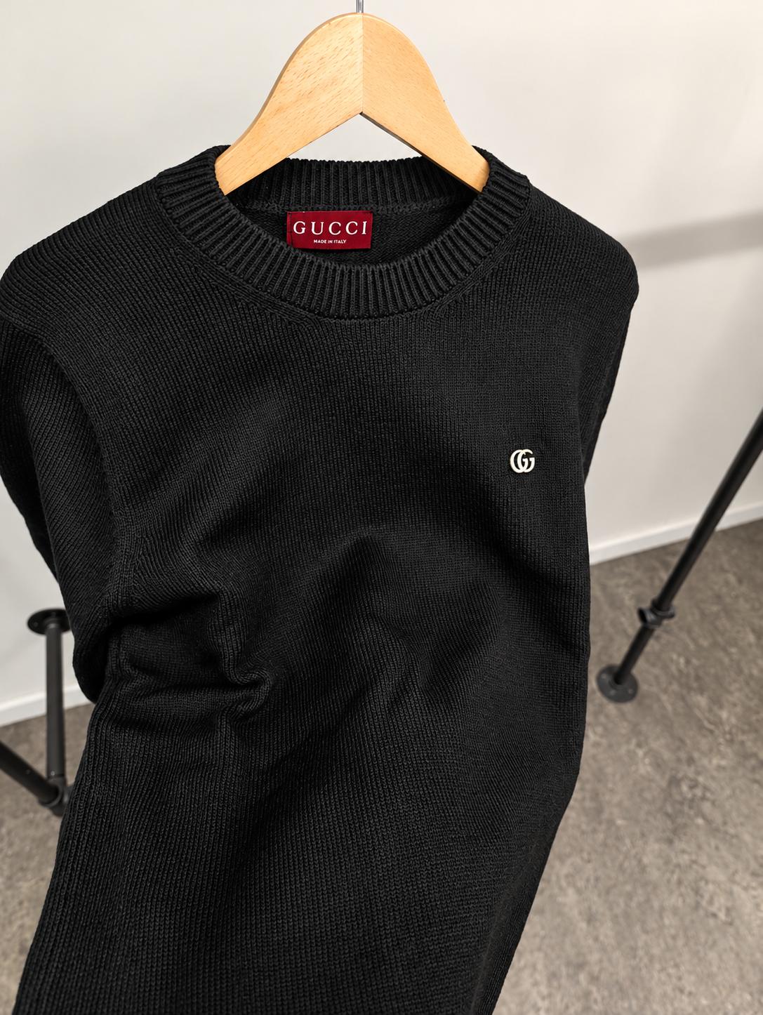 pull en maille noir gucciцәажә pull en maille noir gucciцәажә